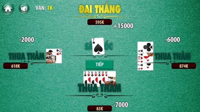 Các thế bài trong Sâm Lốc và chiến lược xử lý