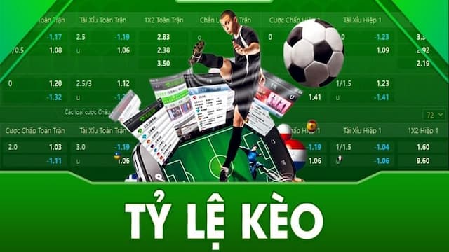 Giới thiệu về kèo tỷ lệ cược trong thế giới bóng đá
