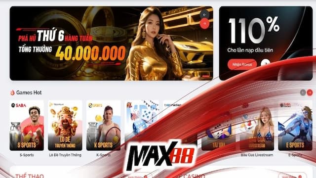 Hệ thống nạp – rút tại MAX88 nhanh và linh hoạt