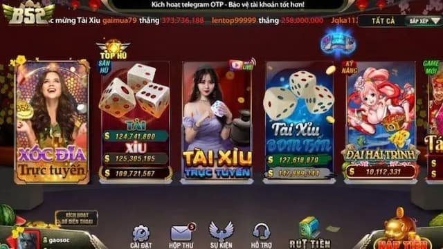 Hệ thống xếp hạng và giải đấu định kỳ tại B52club