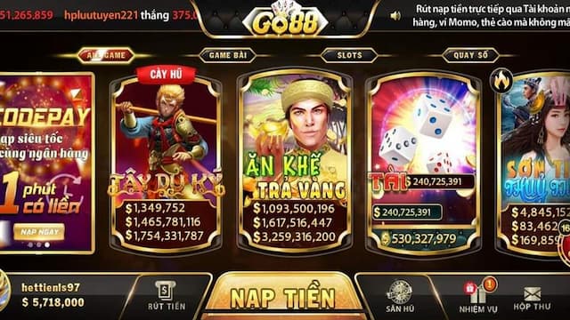 Trải nghiệm cá cược trên GO88 có gì đáng thử